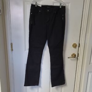 Silver Jeans Black Flare Wide-Leg Denim